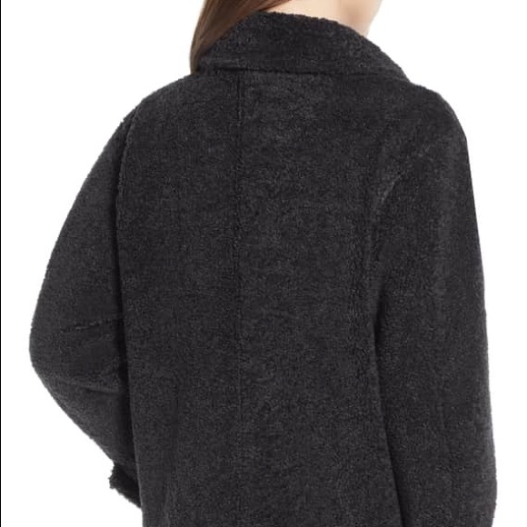 Something Navy Shearling Jacket - Picture 2 of 5